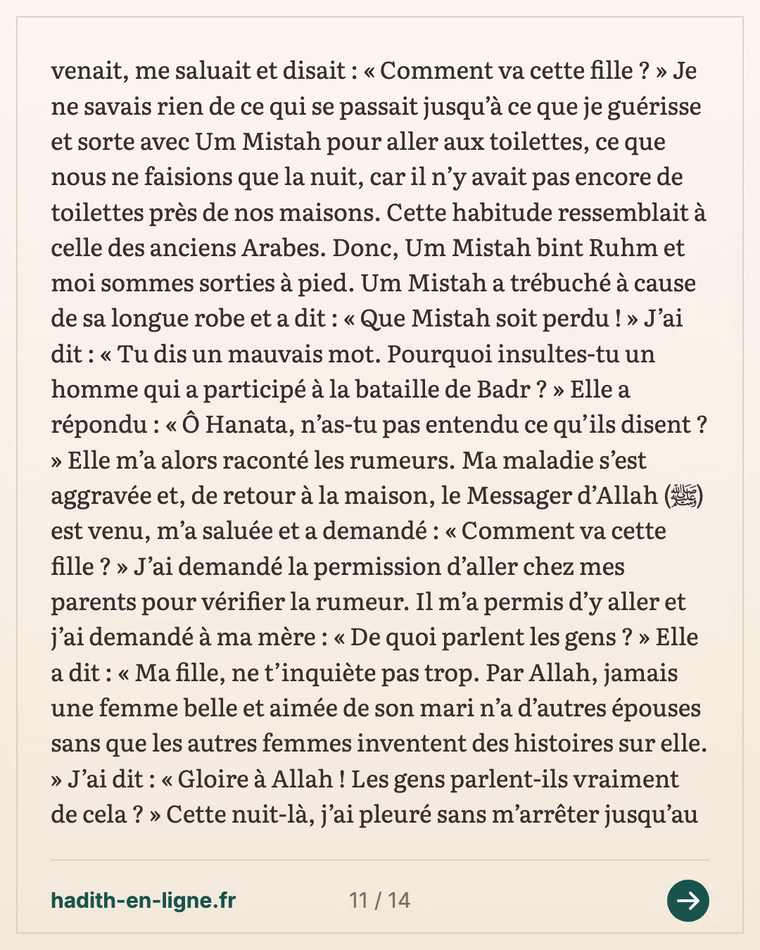 Le tirage au sort entre les épouses avant le voyage et l'expédition après le voile — carte 11 sur 14