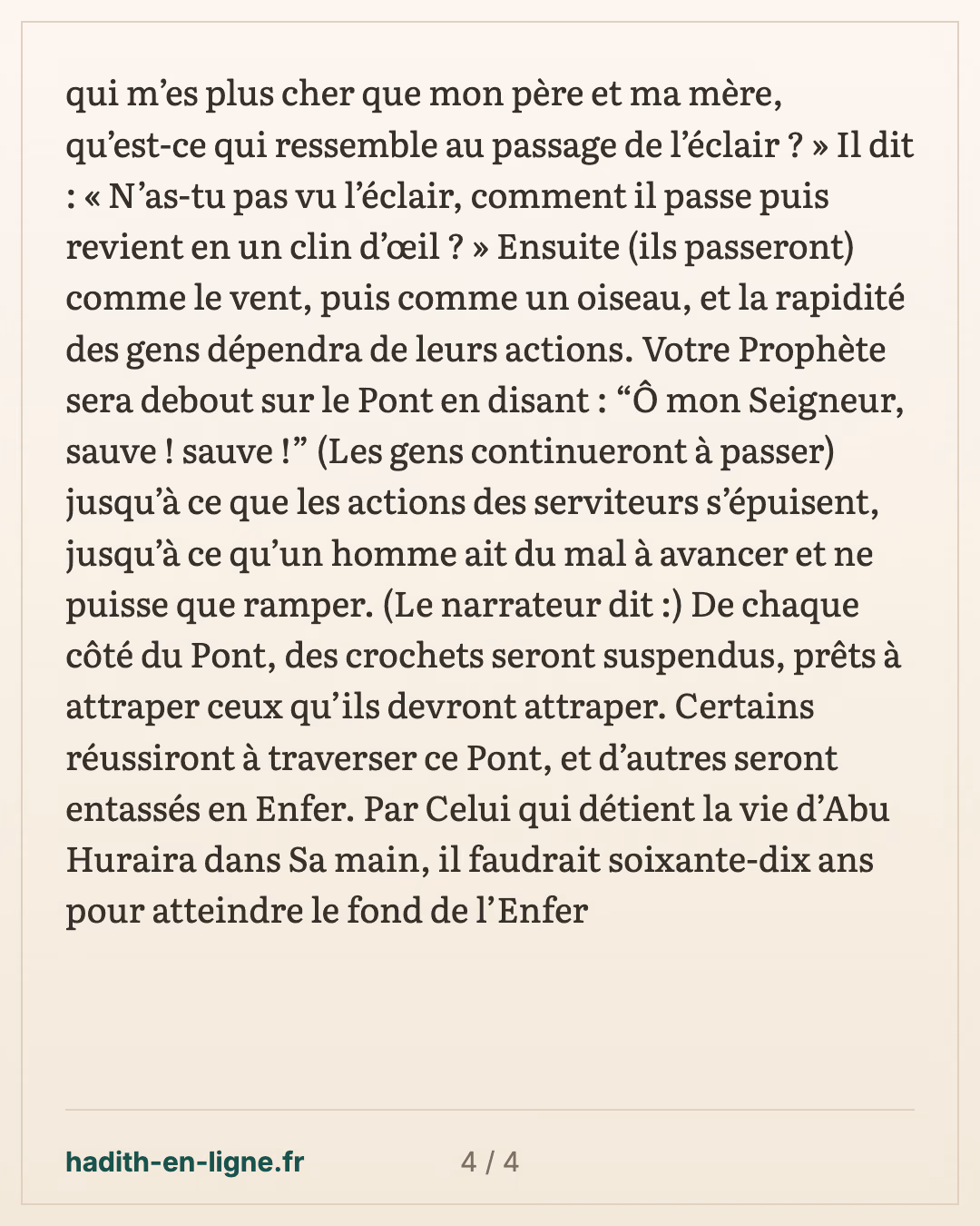 « Ô notre père, ouvre-nous les portes du Paradis » : les croyants vont voir Adam — carte 4 sur 4